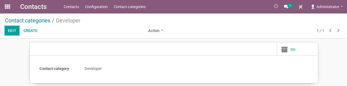 Archive option example