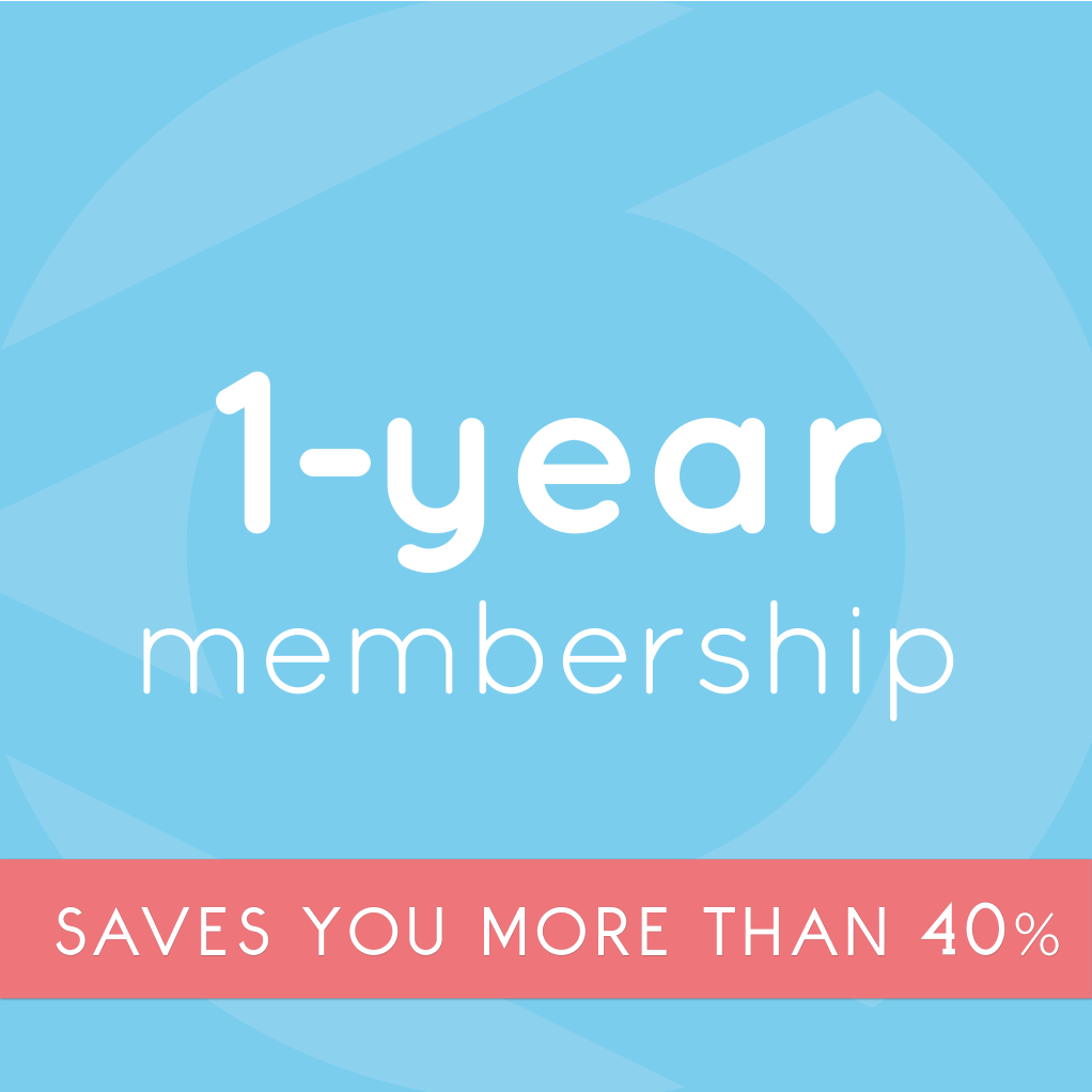 1-year membership